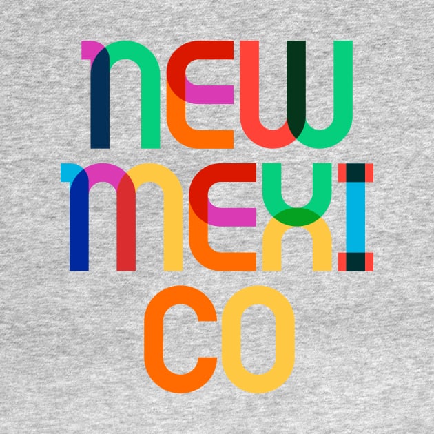New Mexico Mid Century, Pop Art Mondrian by Hashtagified